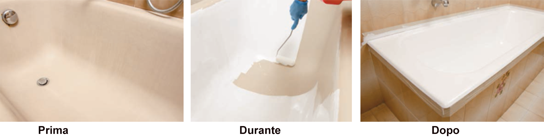 Rinnovare le mattonelle del bagno: smalto bicomponente o resina